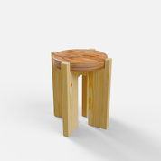 Alf Small Side Table - Crafts Mill Bespoke Furniture - End Tables