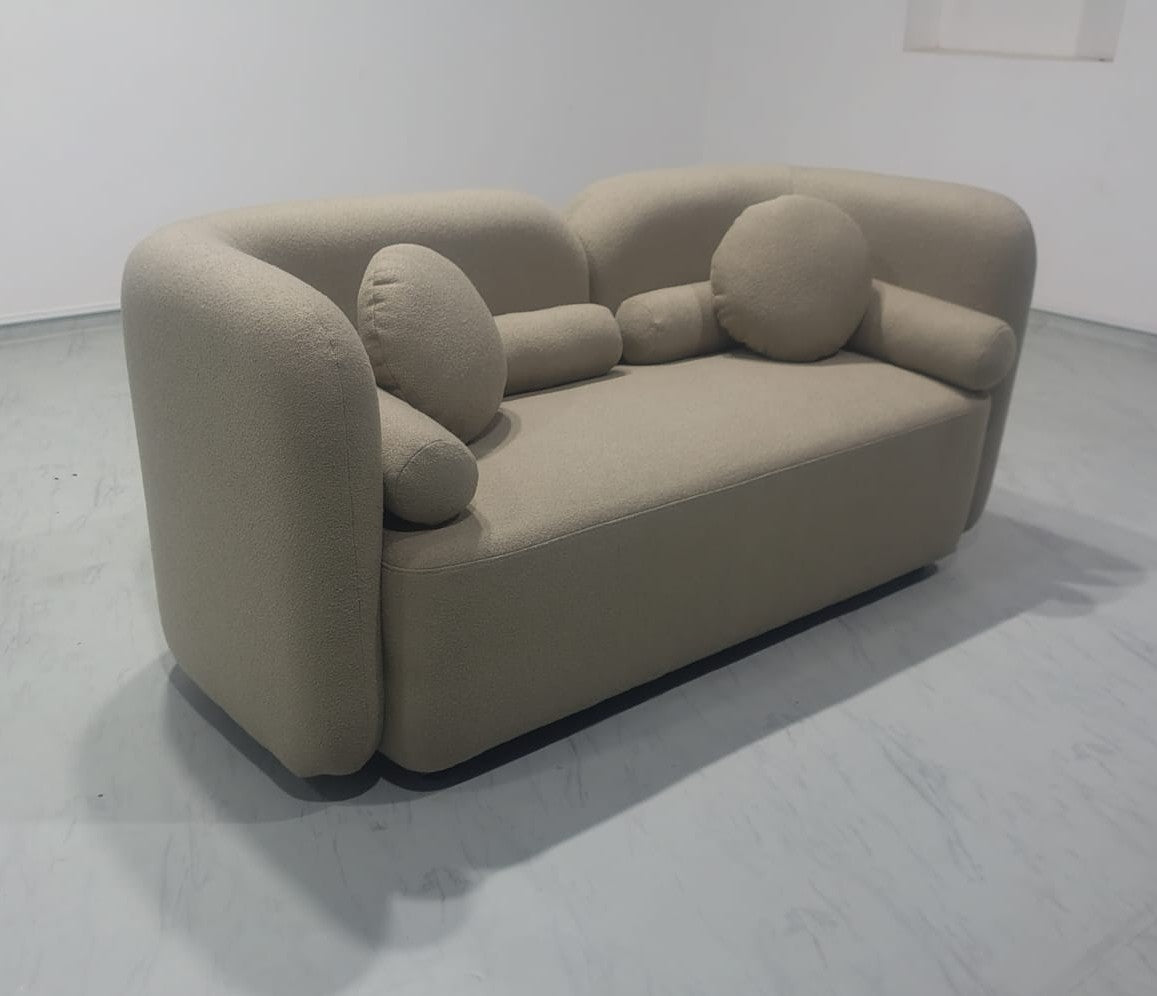 Sloane 2 Seater Sofa - 68” - Fawn Boucle