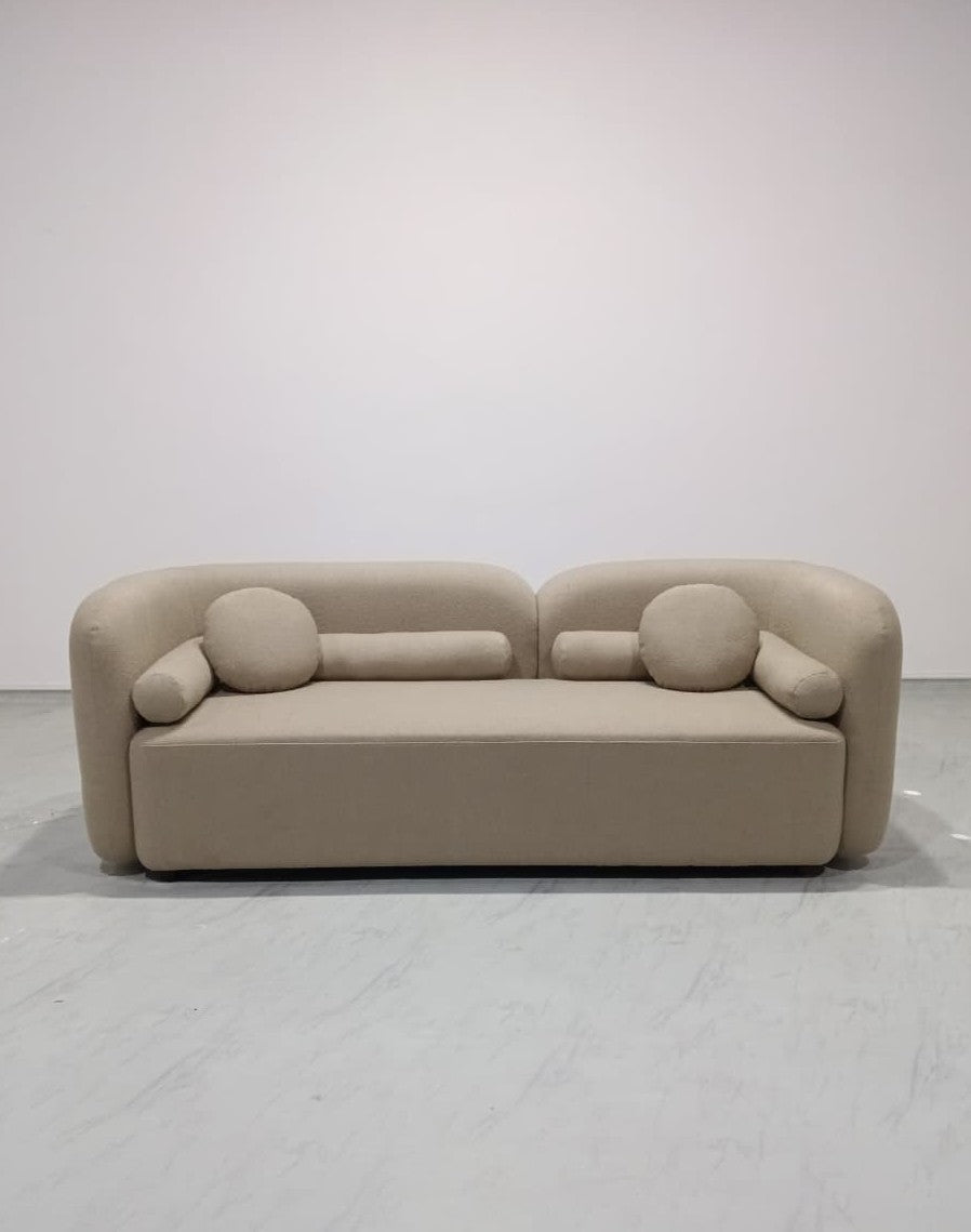 Sloane 3 Seater Sofa - 83” - Fawn Boucle