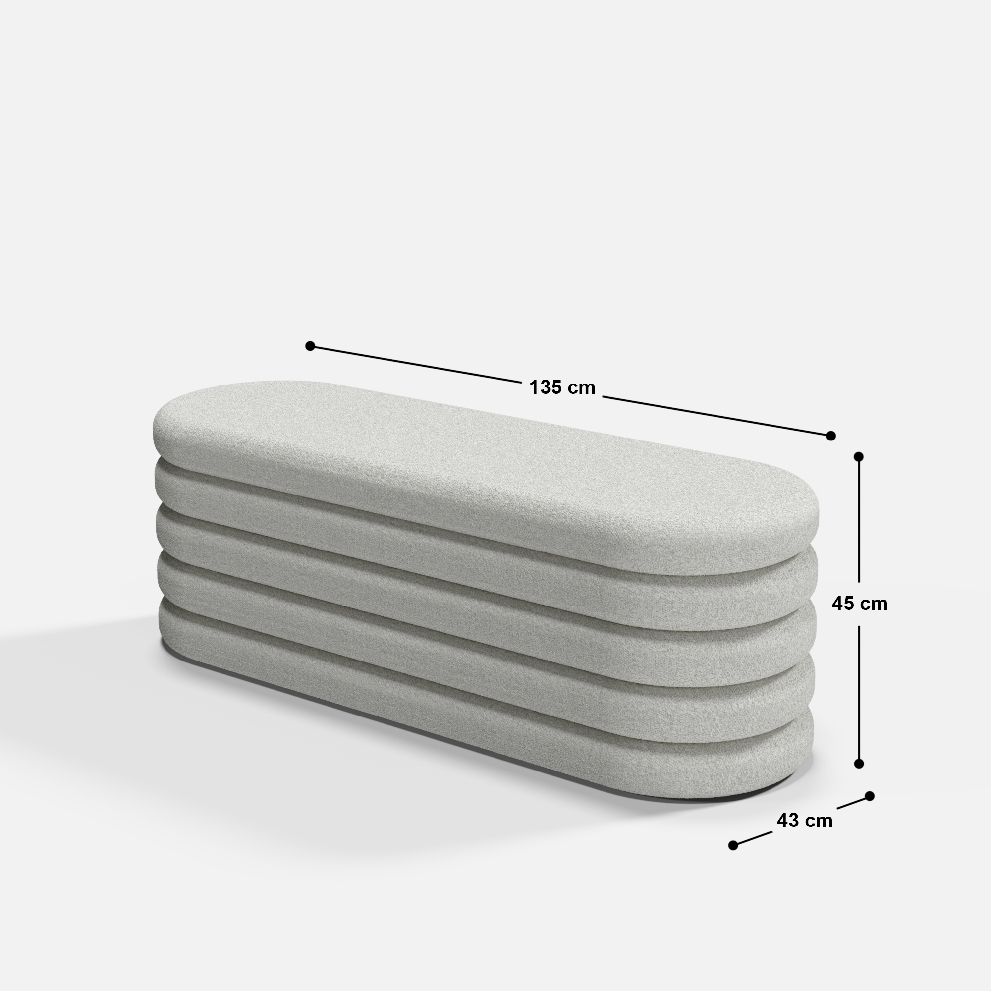 Souk Storage Bench - Crafts Mill Bespoke Furniture - Bedroom