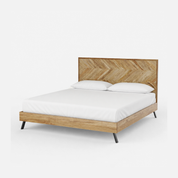 Souza Parquet Pattern Bed