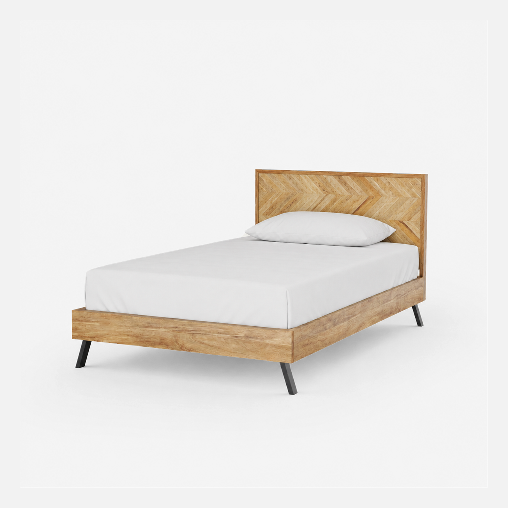Souza Parquet Pattern Bed