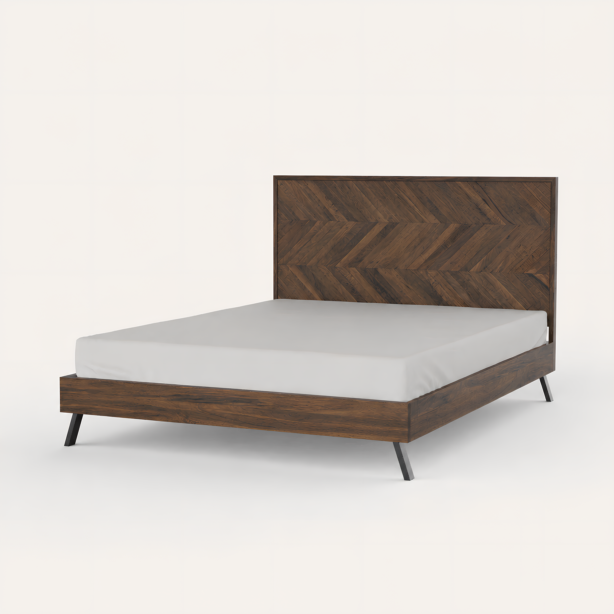 Souza Parquet Pattern Bed