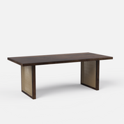 Stanley Rattan Luxury Dining Table - 8 Seater - 210 cm x 100 cm x 76 cm - Mango