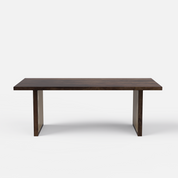 Stanley Rattan Luxury Dining Table - 8 Seater - 210 cm x 100 cm x 76 cm - Mango