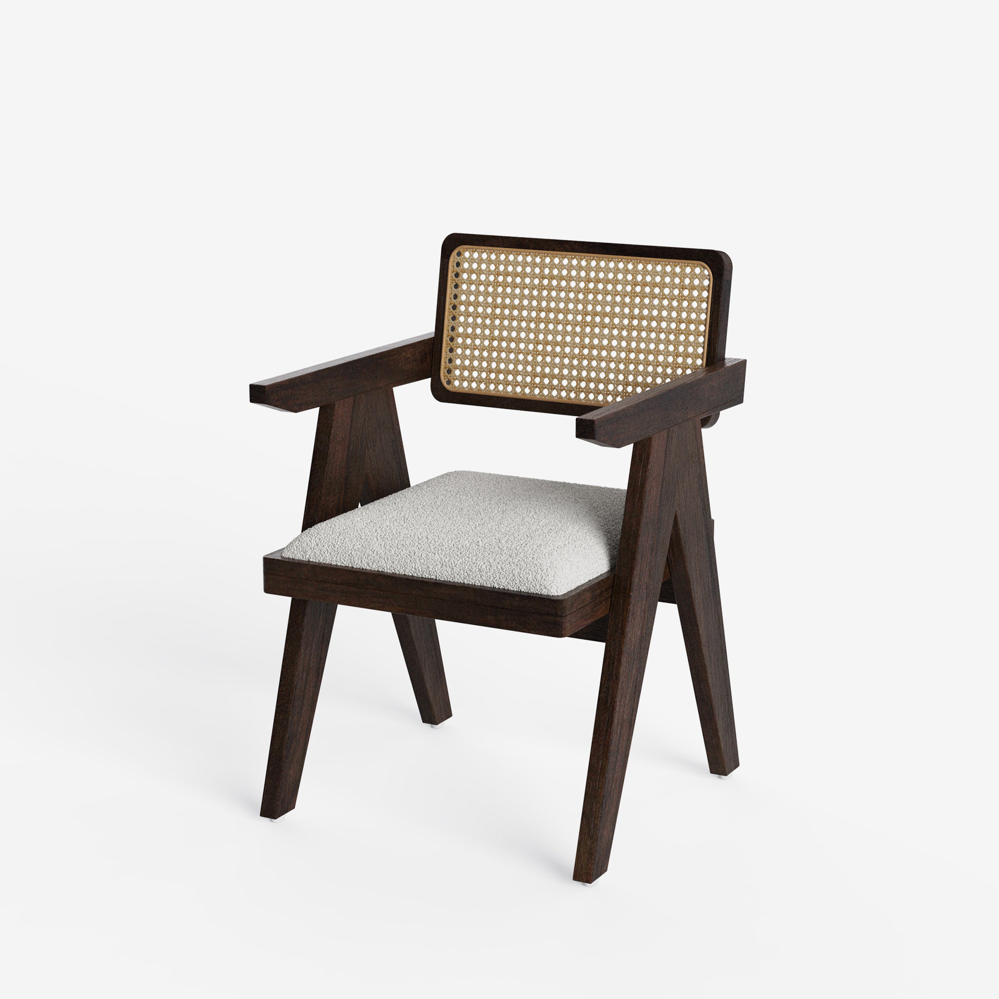 Amor-Pierre Textured Walnut Dining Table Set -  2, 4 & 6 Seater/ All sizes - Crafts Mill Bespoke Furniture - Dining