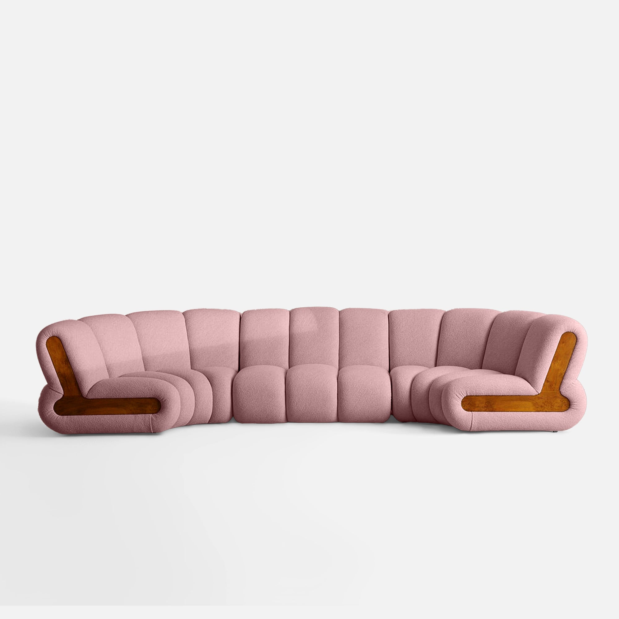 Sigrid Curvy Sofa - Crafts Mill Bespoke Furniture - Modular Sectional Sofas