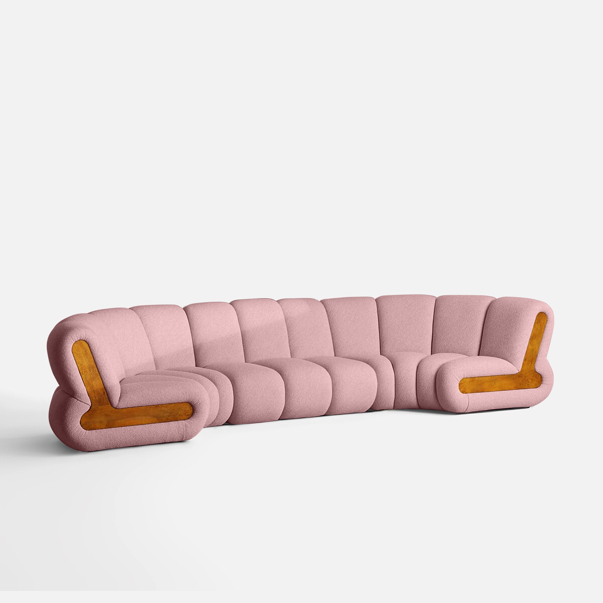 Sigrid Curvy Sofa - Crafts Mill Bespoke Furniture - Modular Sectional Sofas