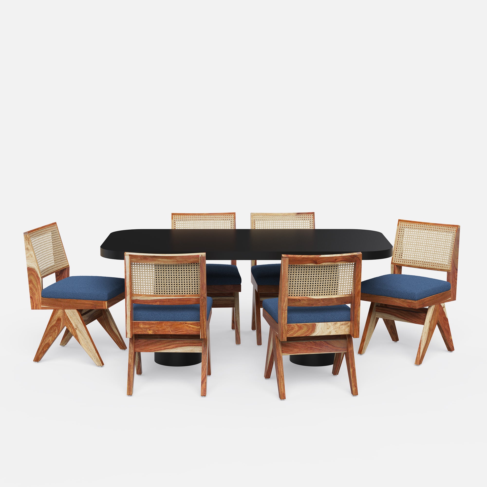 Alba-Jean Dining Table Set - 6 & 8 Seater/ All sizes