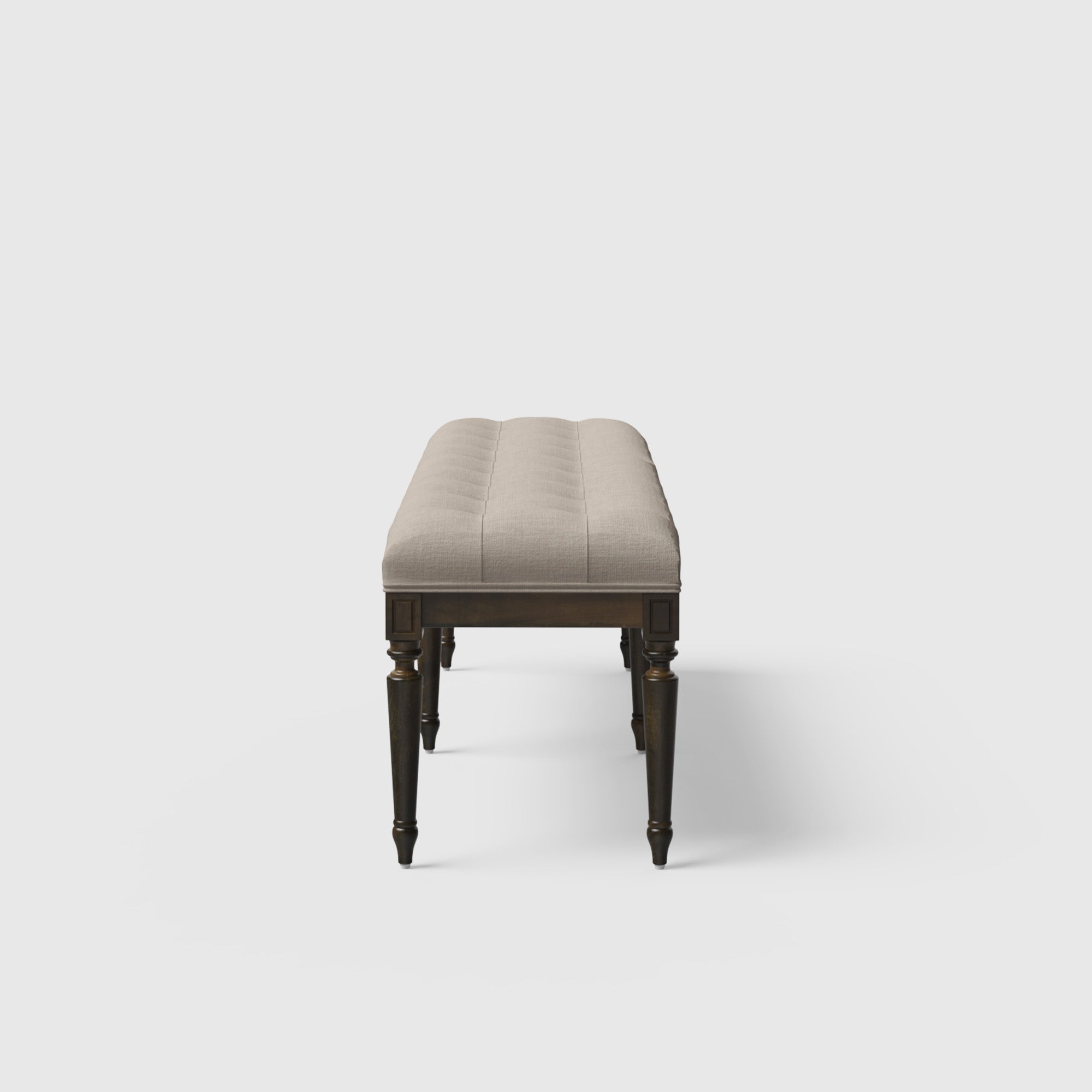 Chantel Upholstered Bench - Crafts Mill Bespoke Furniture - Bedroom