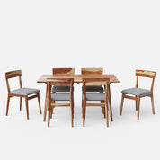 Helena-Middleton Dining Table Set- 4 & 6 Seater/ All sizes