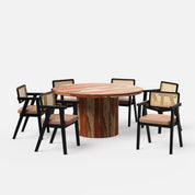 Luis-Bob Dining Table Set - 2, 4 & 6 Seater/ All sizes