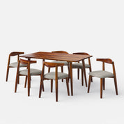 Helena-Arendt Dining Table Set- 4 & 6 Seater/ All sizes