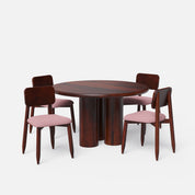 Amor-Stig Upholstered Dining Table Set - 2, 4 & 6 Seater/ All sizes