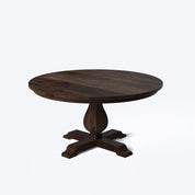 Derbyshire Round Dining Table - 4 & 6 Seater/All Sizes - Crafts Mill Bespoke Furniture - Dining