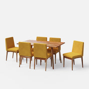 Helena-Lidia Dining Table Set - 4 & 6 Seater/ All sizes