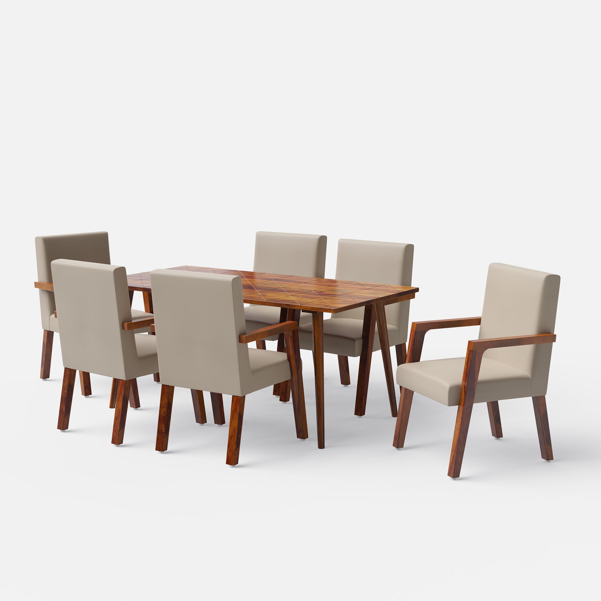 Helena-Watson Dining Table Set- 4 & 6 Seater/ All sizes