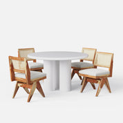 Amor-Jean Dining Table Set - 2, 4 & 6 Seater/ All sizes