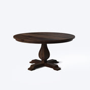 Derbyshire Round Dining Table - 4 & 6 Seater/All Sizes - Crafts Mill Bespoke Furniture - Dining