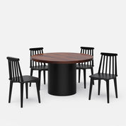 Luis-Polly Dining Table Set - 2, 4 & 6 Seater/ All sizes