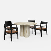 Amor-Kiyomi Dining Table Set - 2, 4 & 6 Seater/ All sizes