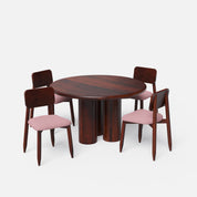 Amor-Stig Upholstered Dining Table Set - 2, 4 & 6 Seater/ All sizes