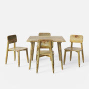 Helena Dining Table Set - 4 Seater/100 cm