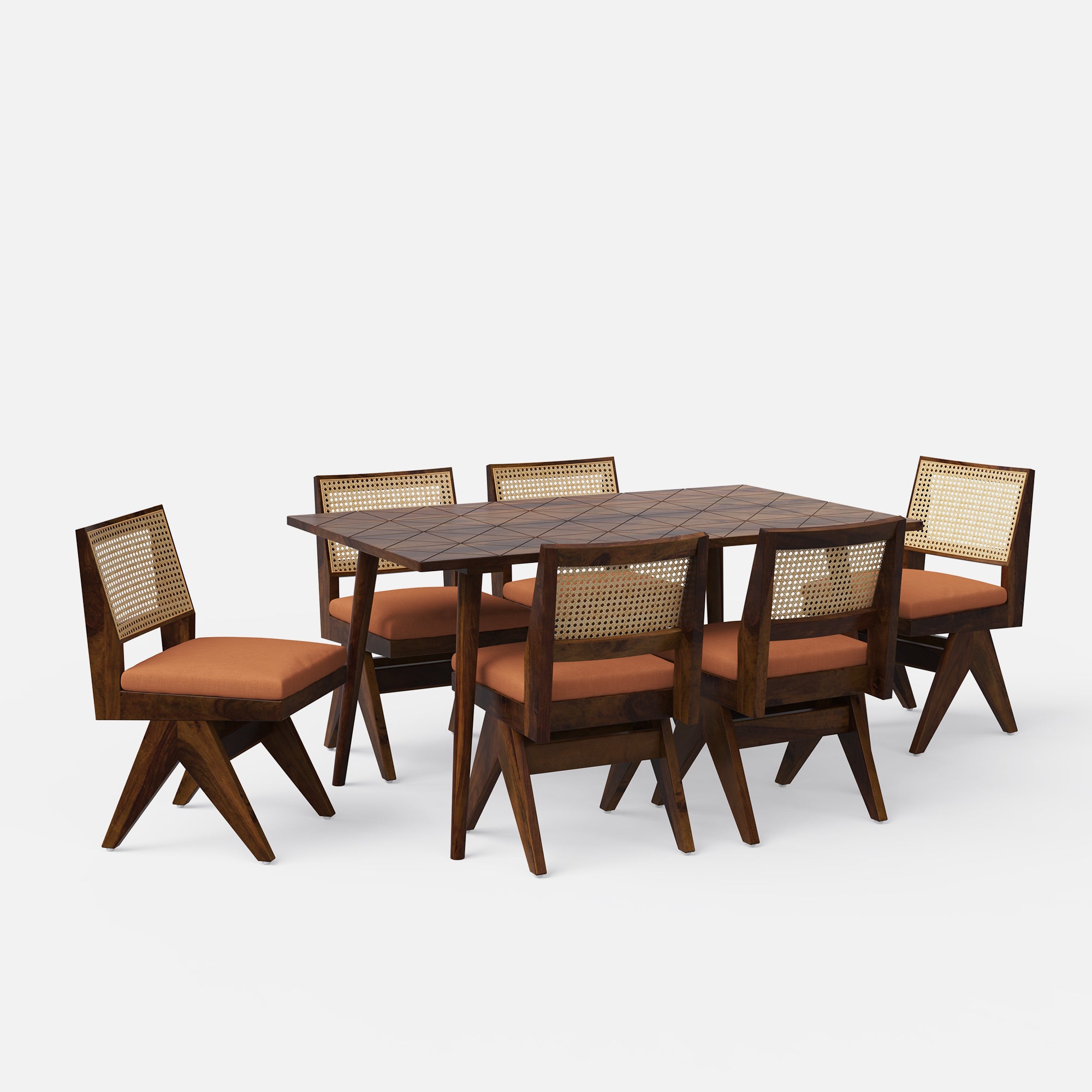 Helena-Jean Dining Table Set- 4,6 & 8 Seater/ All sizes