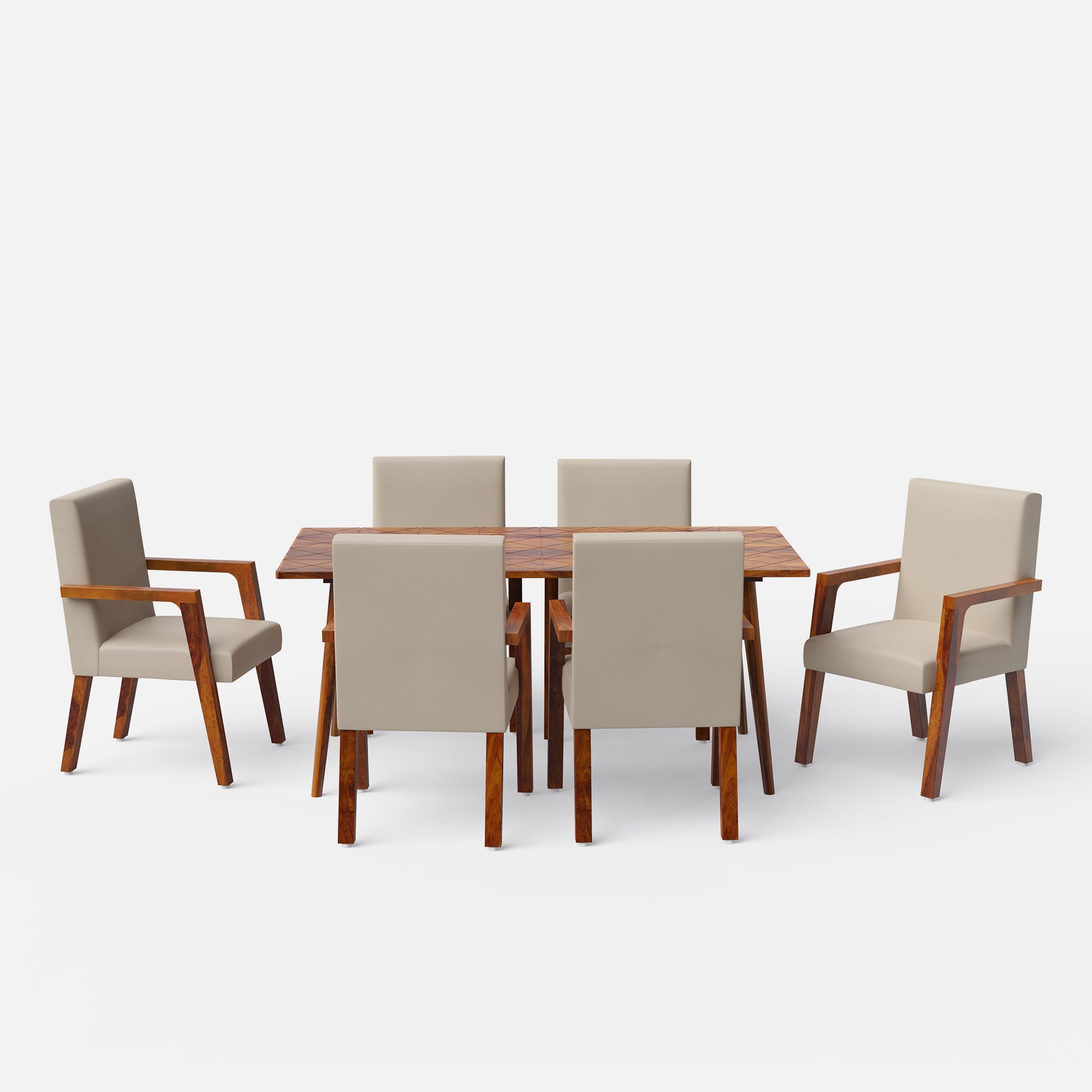 Helena-Watson Dining Table Set- 4 & 6 Seater/ All sizes