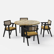 Amor-Bob Dining Table Set - 2, 4 & 6 Seater/ All sizes