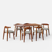 Helena-Arendt Dining Table Set- 4 & 6 Seater/ All sizes