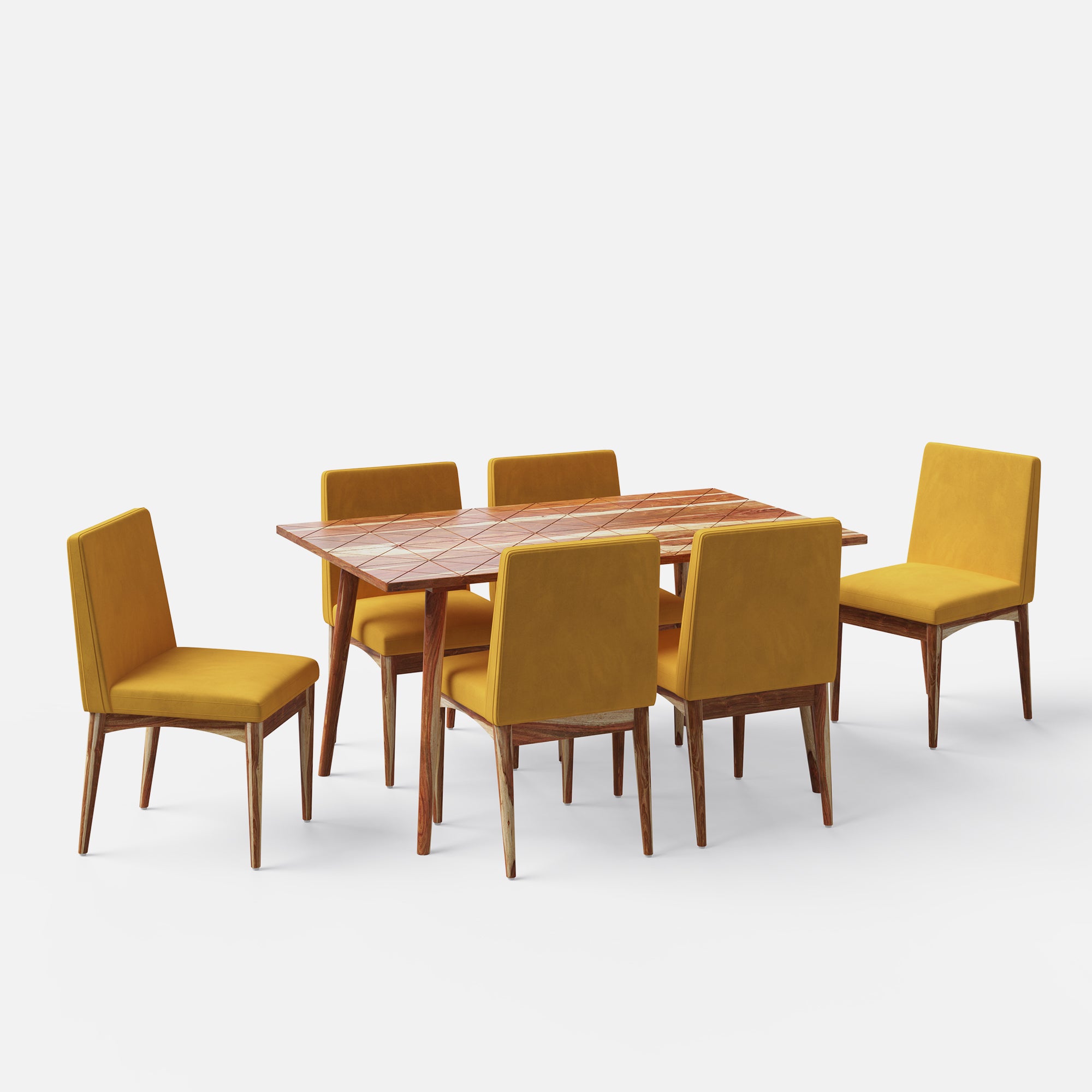 Helena-Lidia Dining Table Set - 4 & 6 Seater/ All sizes