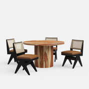 Luis-Jean Dining Table Set - 2, 4 & 6 Seater/ All sizes