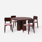 Amor-Stig Upholstered Dining Table Set - 2, 4 & 6 Seater/ All sizes