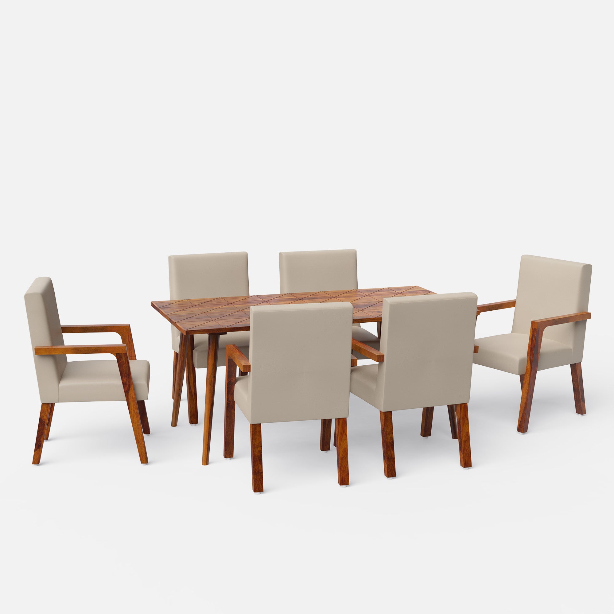 Helena-Watson Dining Table Set- 4 & 6 Seater/ All sizes