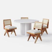 Amor-Jean Dining Table Set - 2, 4 & 6 Seater/ All sizes