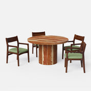 Luis-Kiyomi Dining Table Set - 2, 4 & 6 Seater/ All sizes