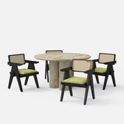 Amor-Pierre Dining Table Set - 2, 4 & 6 Seater/ All sizes