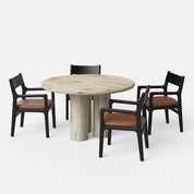 Amor-Kiyomi Dining Table Set - 2, 4 & 6 Seater/ All sizes