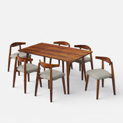 Helena-Arendt Dining Table Set- 4 & 6 Seater/ All sizes