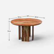 Wolter-Jean Dining Table Set - 4 Seater - Crafts Mill Bespoke Furniture - Dining