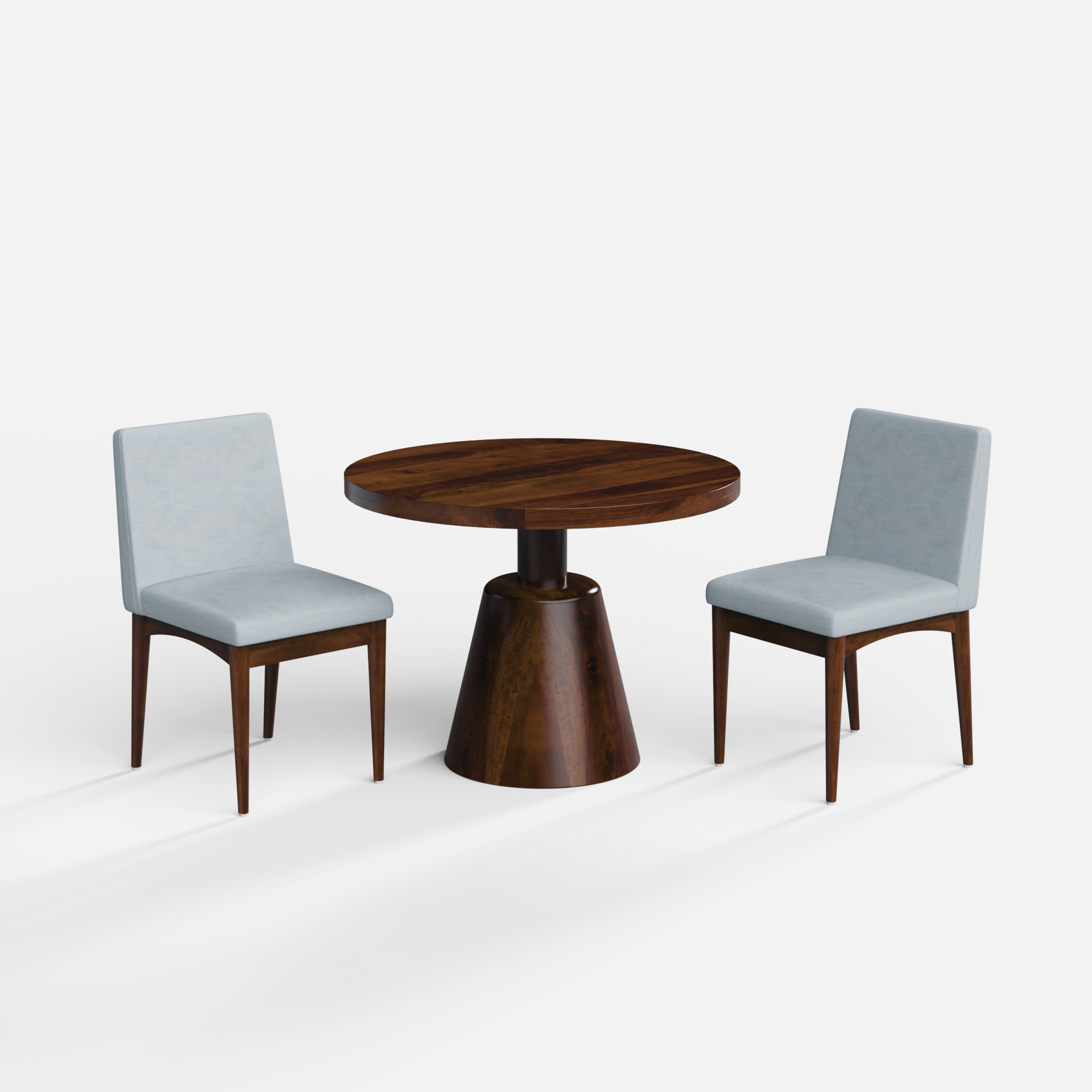 Yukon-Lidia-dining-set-100cm-dia-walnut-on-sheesham-table-2-chairs-walnut-on-sheesham-hydrange-blue-fabric-V1.png