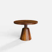 Yukon Luxury Dining Table - 4 Seater - 100 cm Dia x 76 cm - Sheesham
