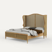 Chantel Natural Rattan Cane Bed