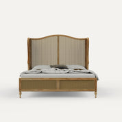 Chantel Natural Rattan Cane Bed