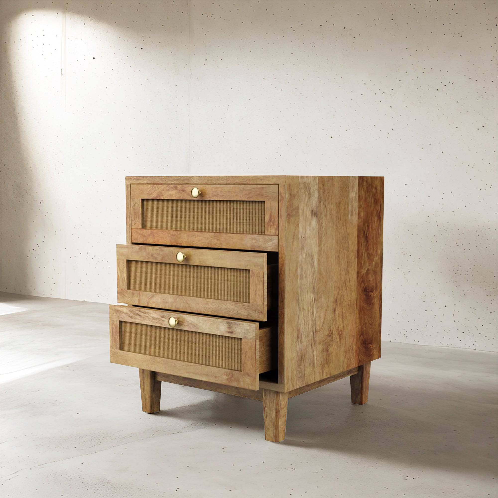 Adelaide Three Drawer Night Stand