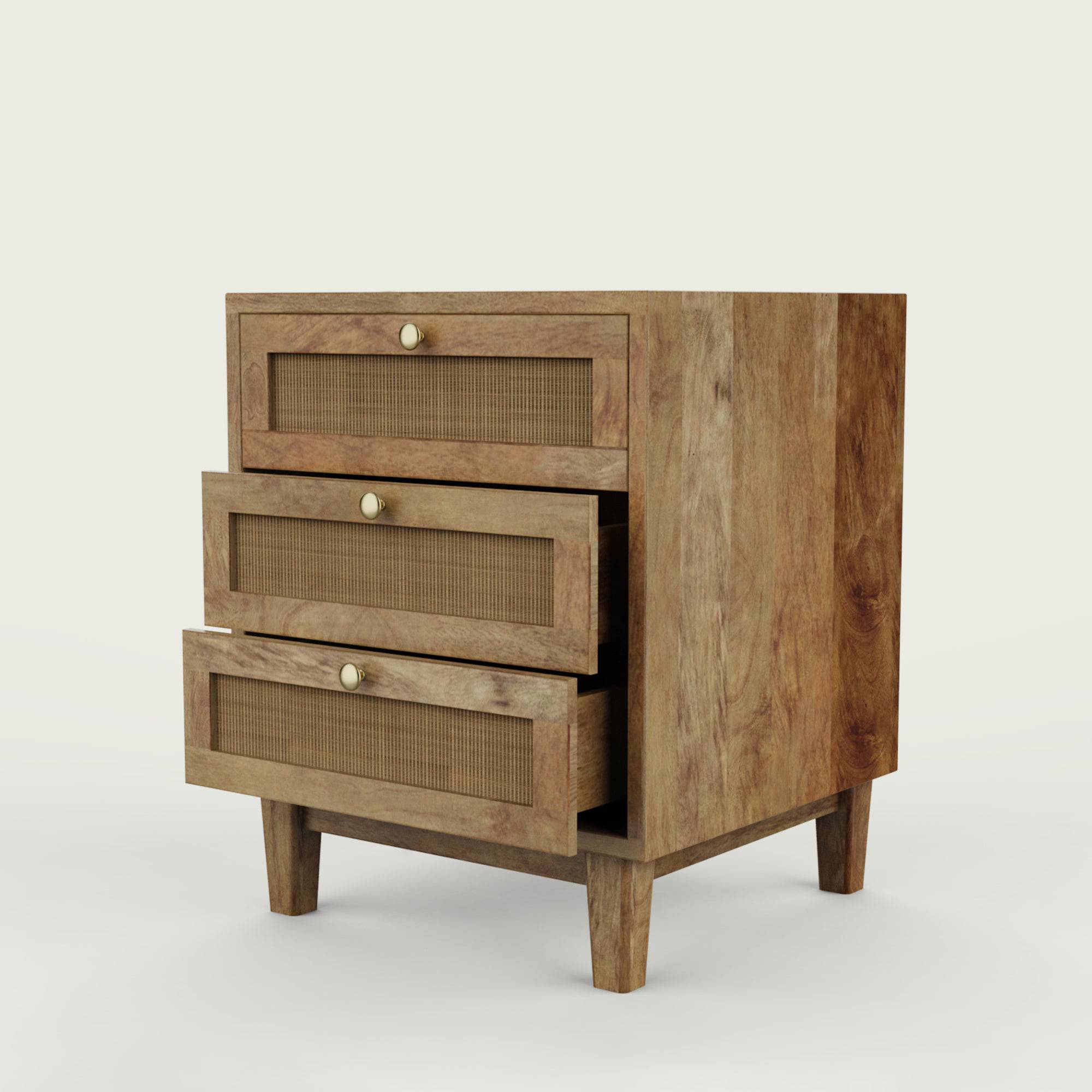 Adelaide Three Drawer Night Stand