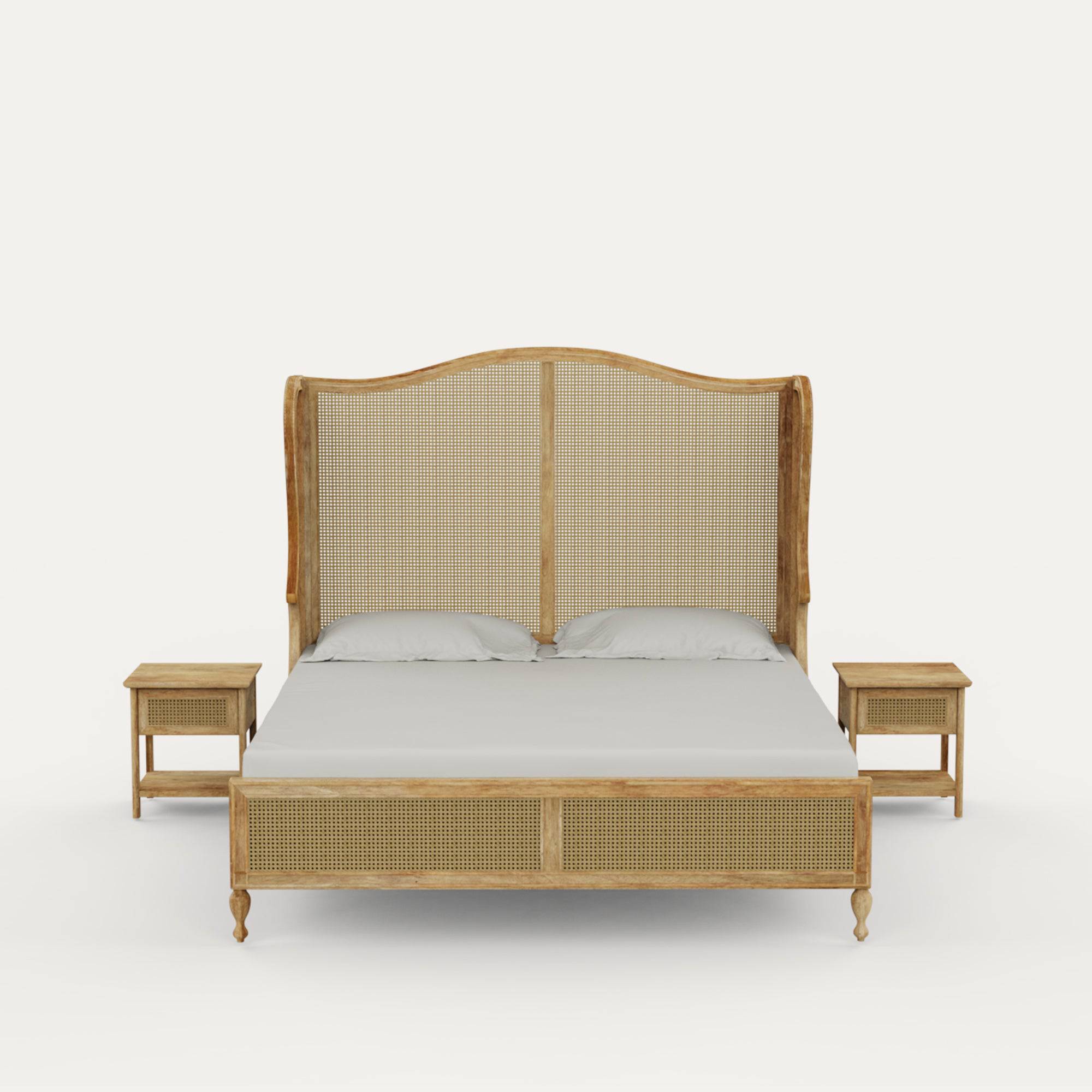 Chantel Rattan Bedroom Set