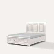 Hale Storage Bed - Solid Wood