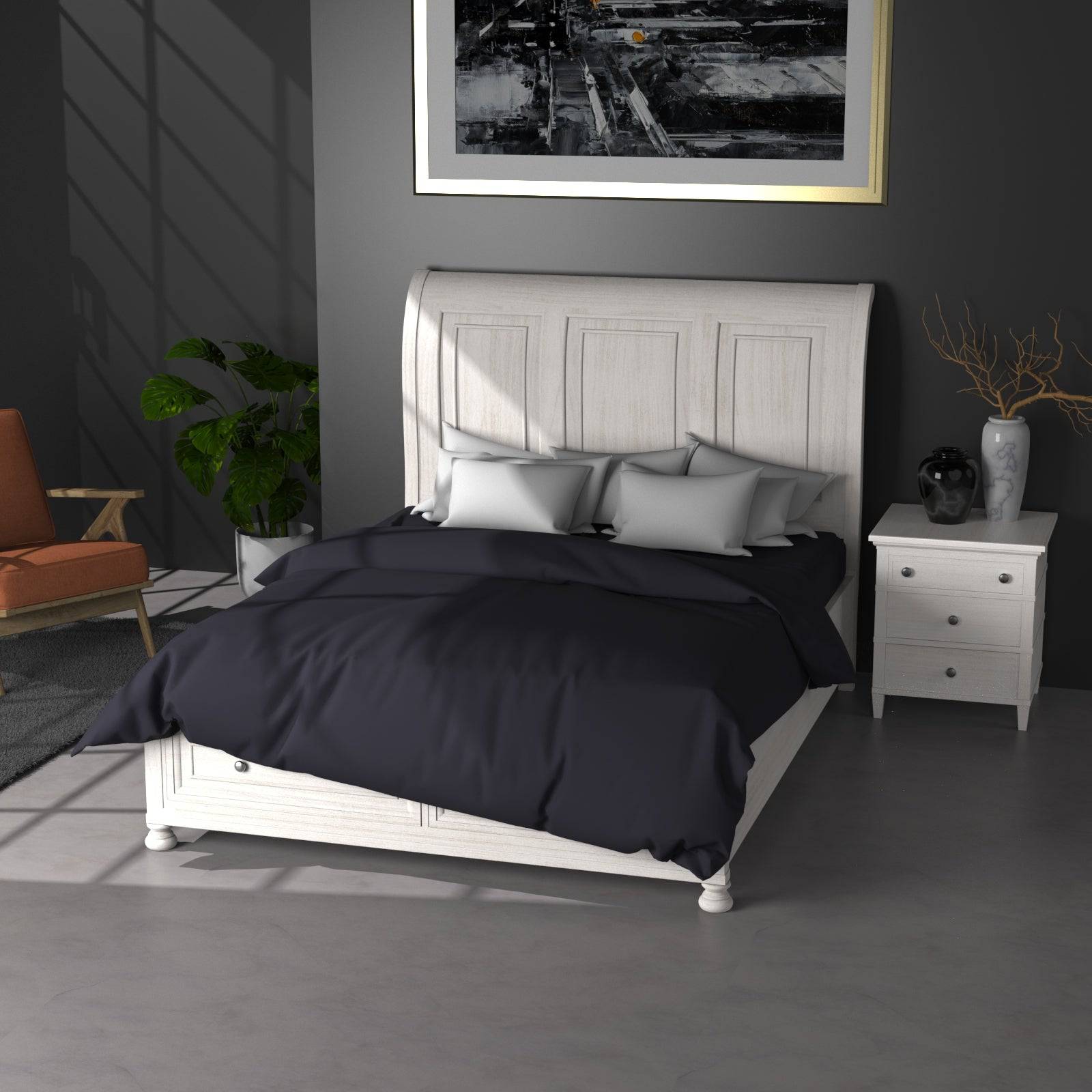 Hale Storage Bed - Solid Wood